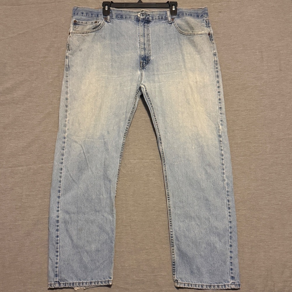 Levi's 550 Relaxed Fit Light Wash Denim Jeans Men's Size W42 L32